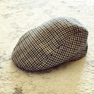 houndstooth newsboy cap